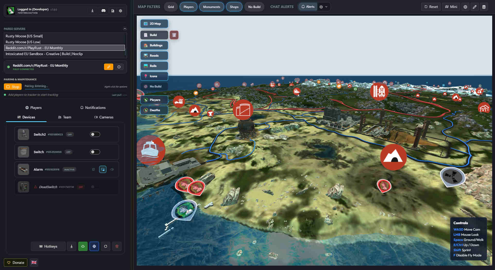 RustPlus Desktop Interface 3