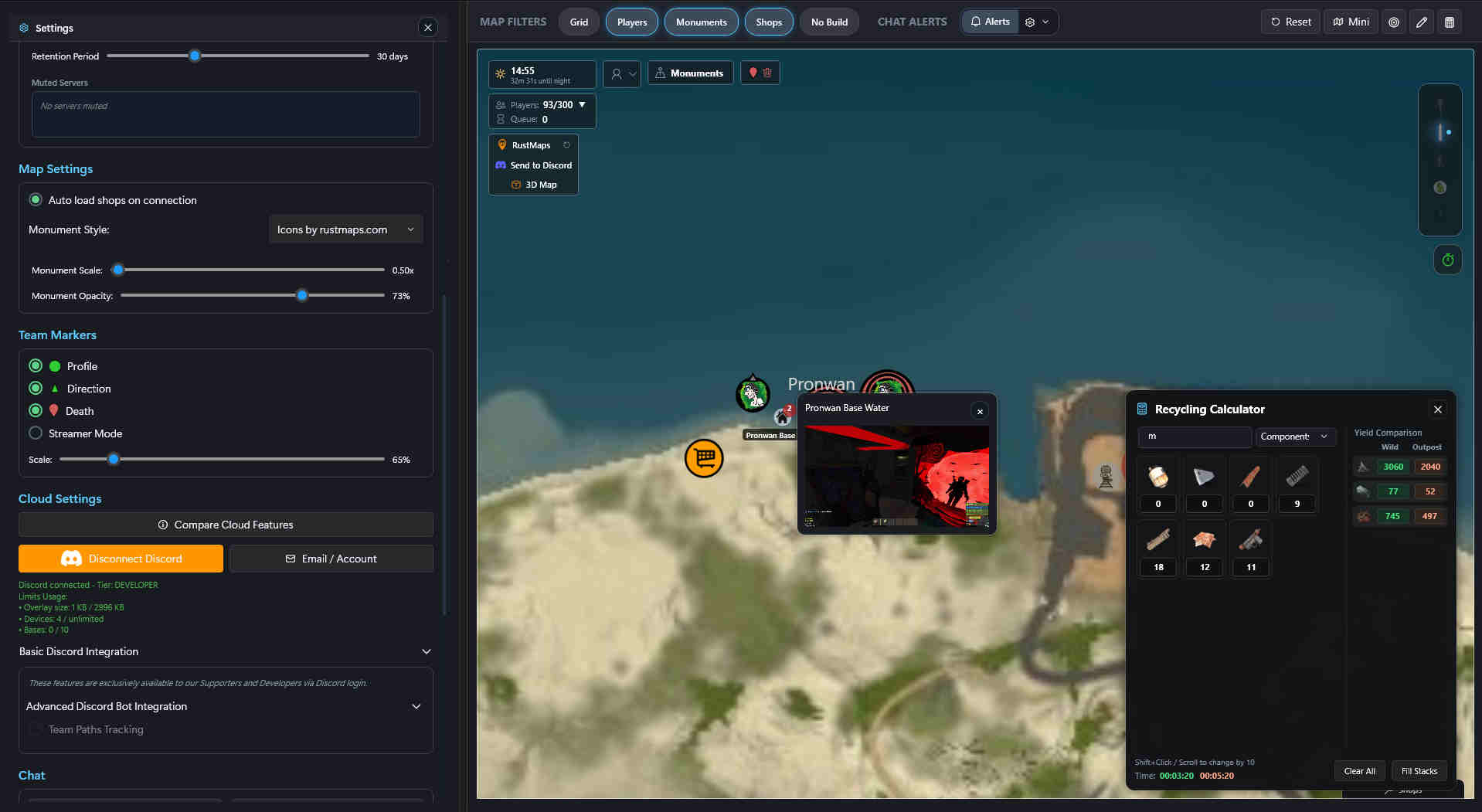 RustPlus Desktop Interface 5